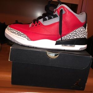 Air Jordan Retro 3 “Red Cement” Size 10